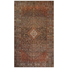 Handwoven Antique Persian Bakhtiari, circa 1930 - FREE SHIPPING