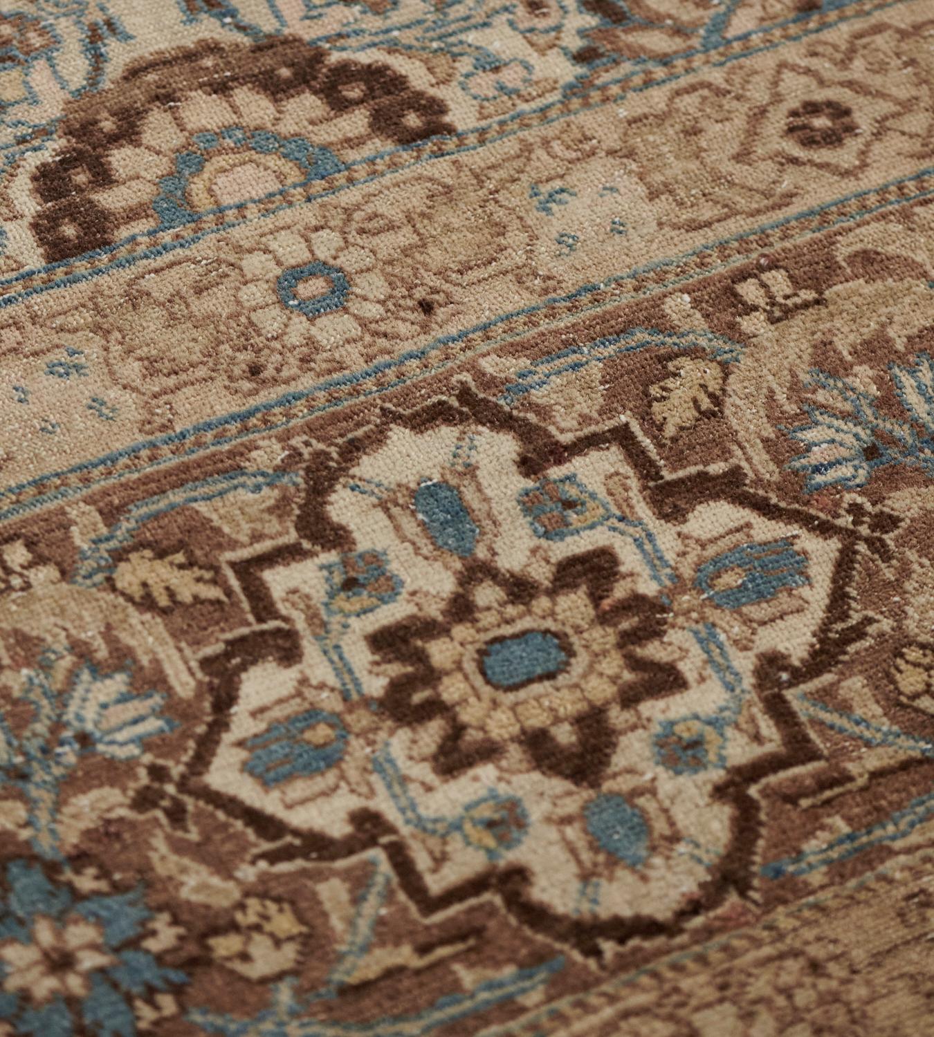 Handwoven Antique Tabriz Wool Rug 1
