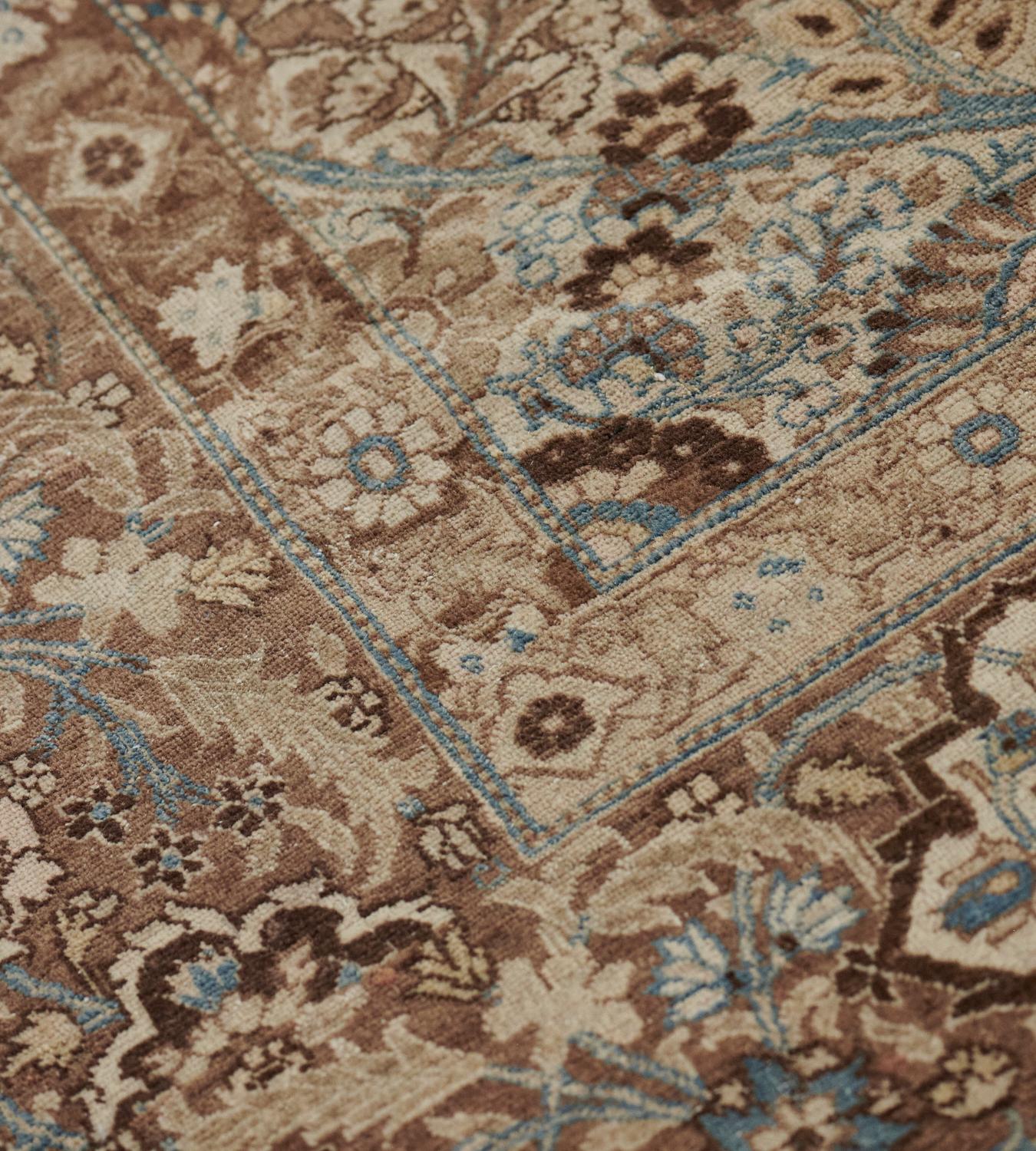 Handwoven Antique Tabriz Wool Rug 3