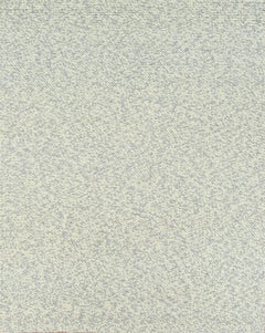 Handwoven Beige and Grey Wool Rug, Contemporary Textured Handmade Carpet