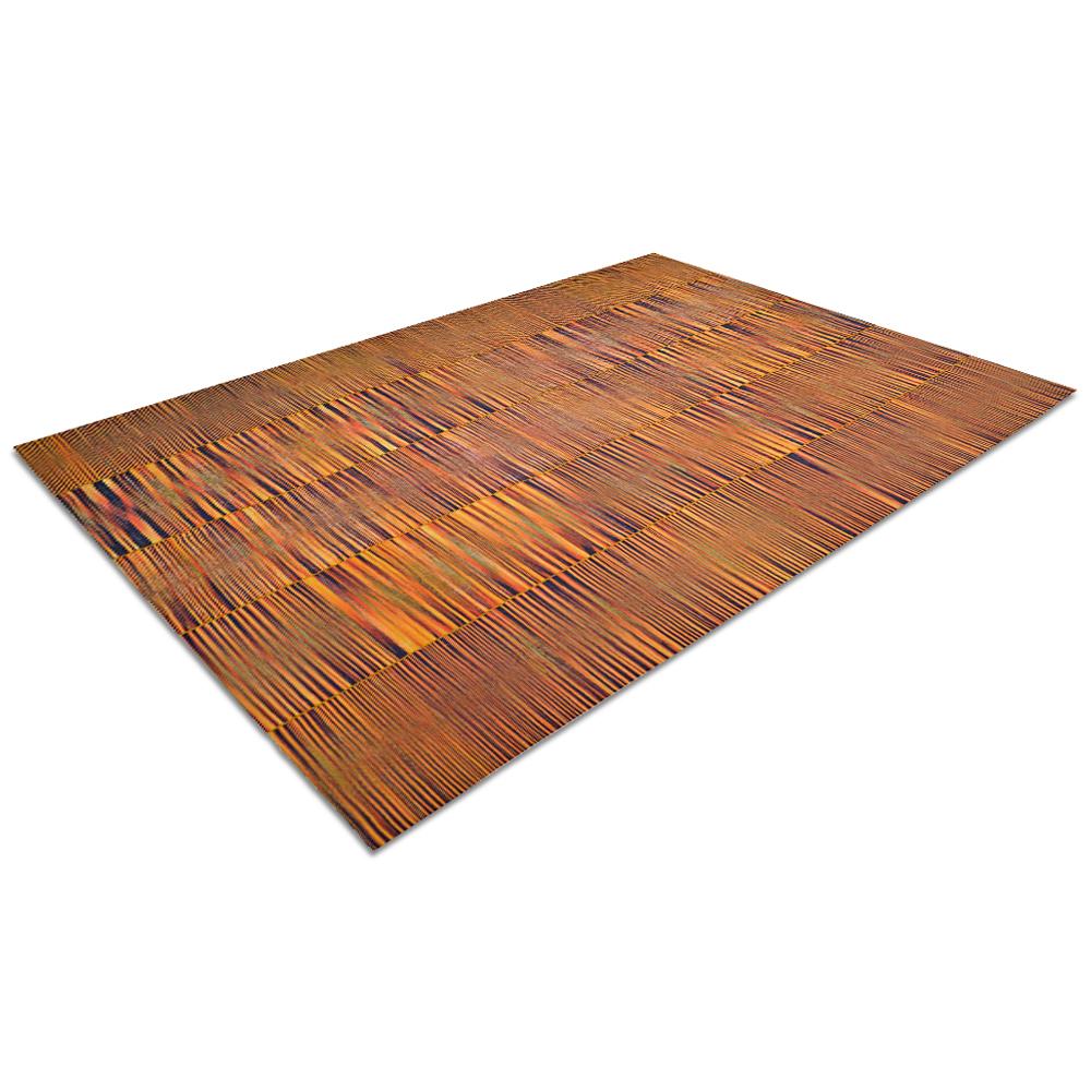 Woven 21st Century Handwoven Bright Mazandaran Kilim Carpet