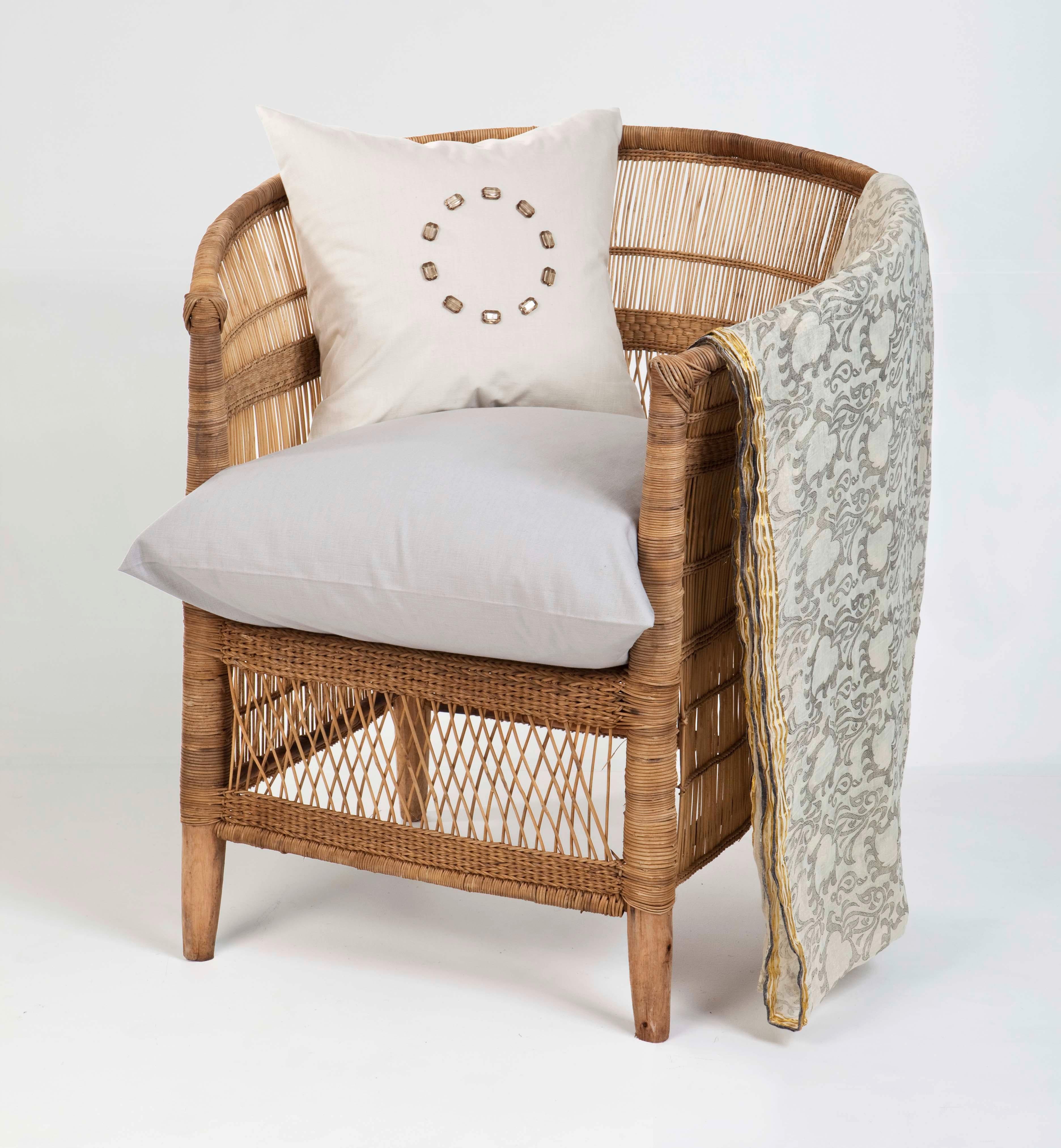 Effortless, yet intricately detailed, the wooden/bamboo frame ‘Traditional’ chair settles in comfortably in any room or deck – just quietly owning the space its in. Also known as Malawi chairs - these are quickly gaining popularity worldwide due to