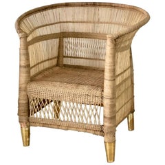 Handwoven Cane Malawi Chair