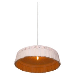 Handwoven Combed Cotton Bali  Lamp by León León