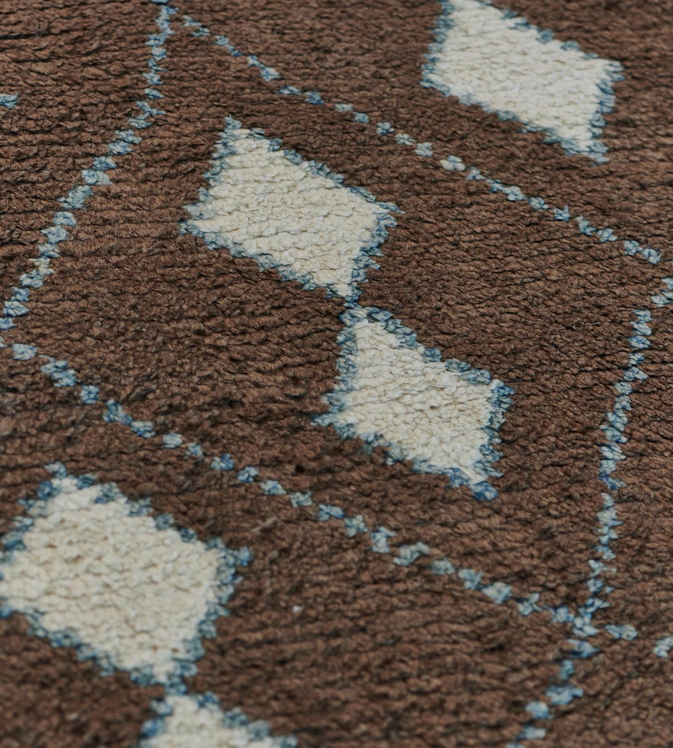 Part of the Mansour Modern collection, this Turkish Deco rug is finely woven by master weavers using the highest quality techniques and materials.