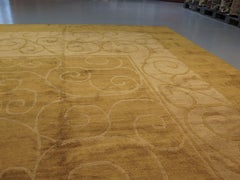 Handwoven Contemporary Tibetan Carpet