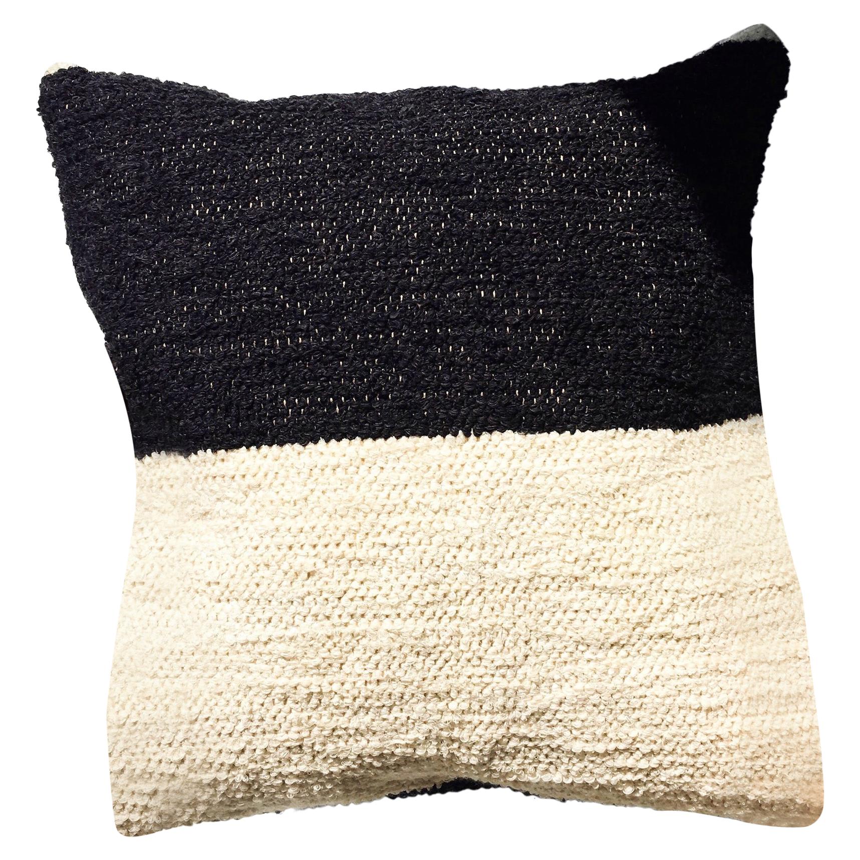 Wool Modern Organic Throw Pillow Wool Modern Organic Throw Pillow
