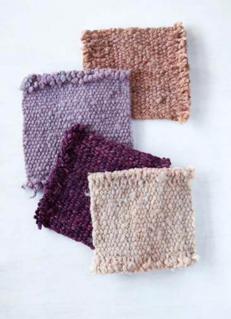 Handwoven Dark Grey Wool Rug, Organic Modern Textured Style, in Stock 1