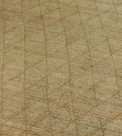 Handgewebter handgewebter Diamantmusterter Saumteppich