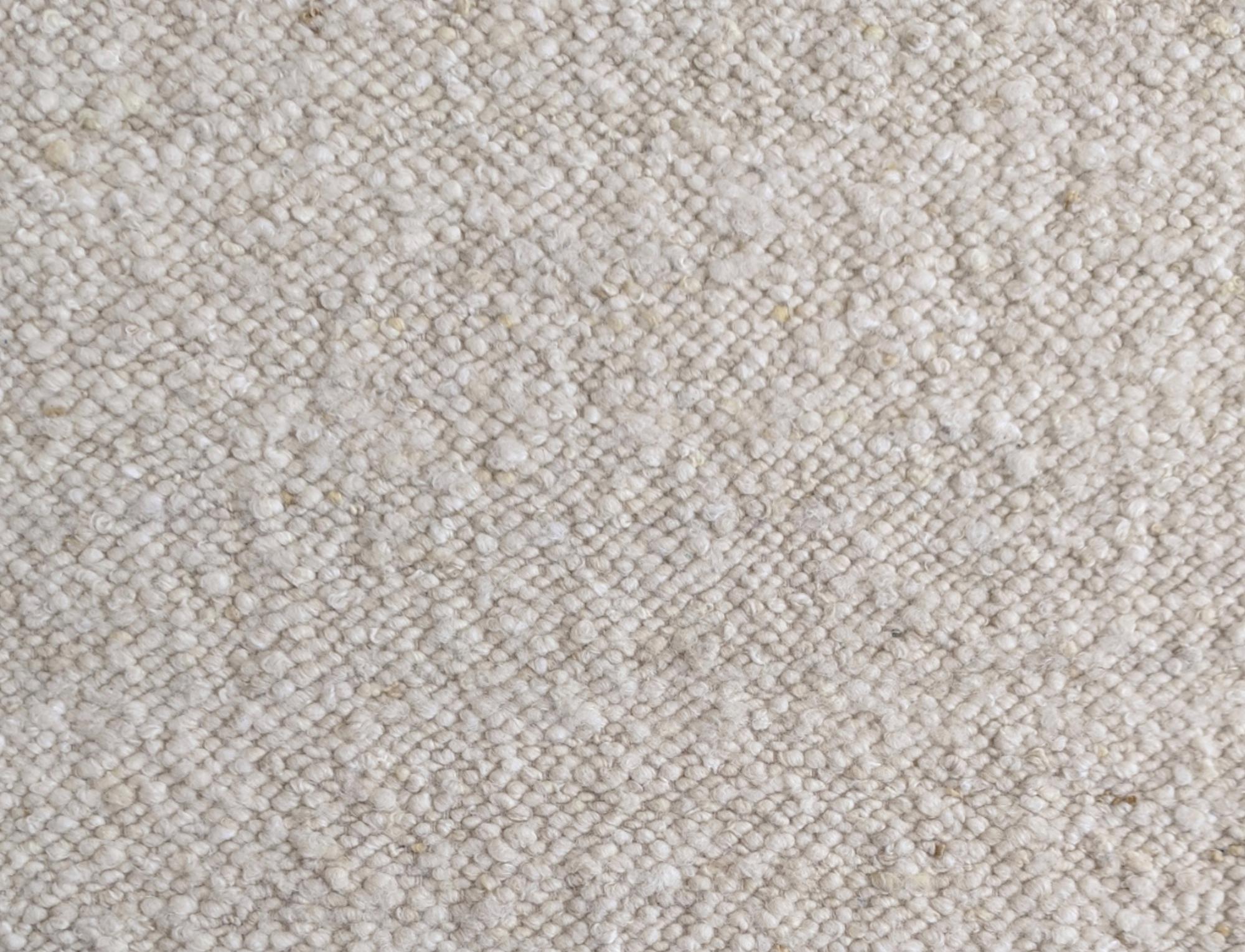 Handgewebte Flachgewebe Neuseeländische Wolle (Moderne) im Angebot