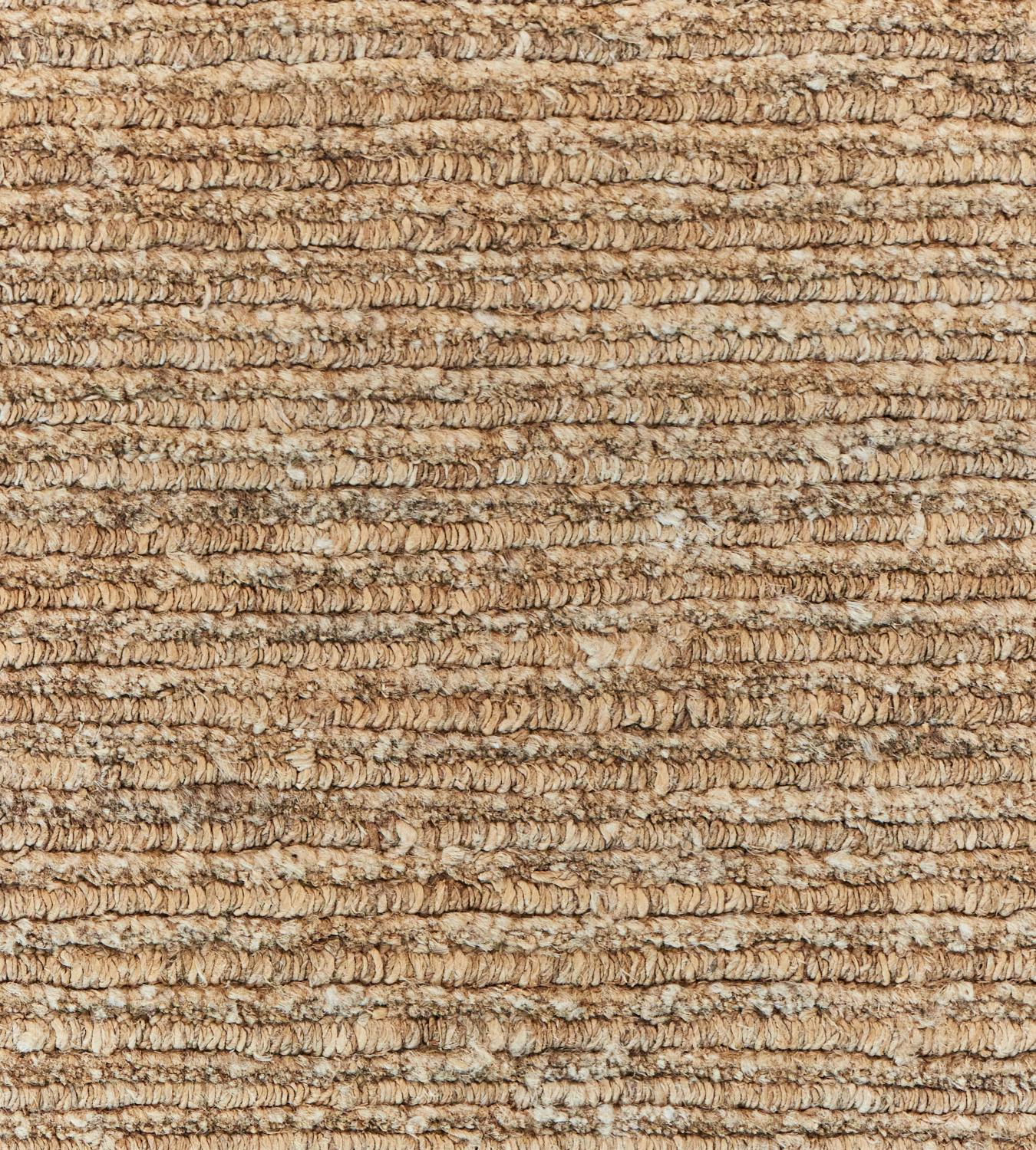 Contemporary Handwoven Hemp All-Natural Rug For Sale