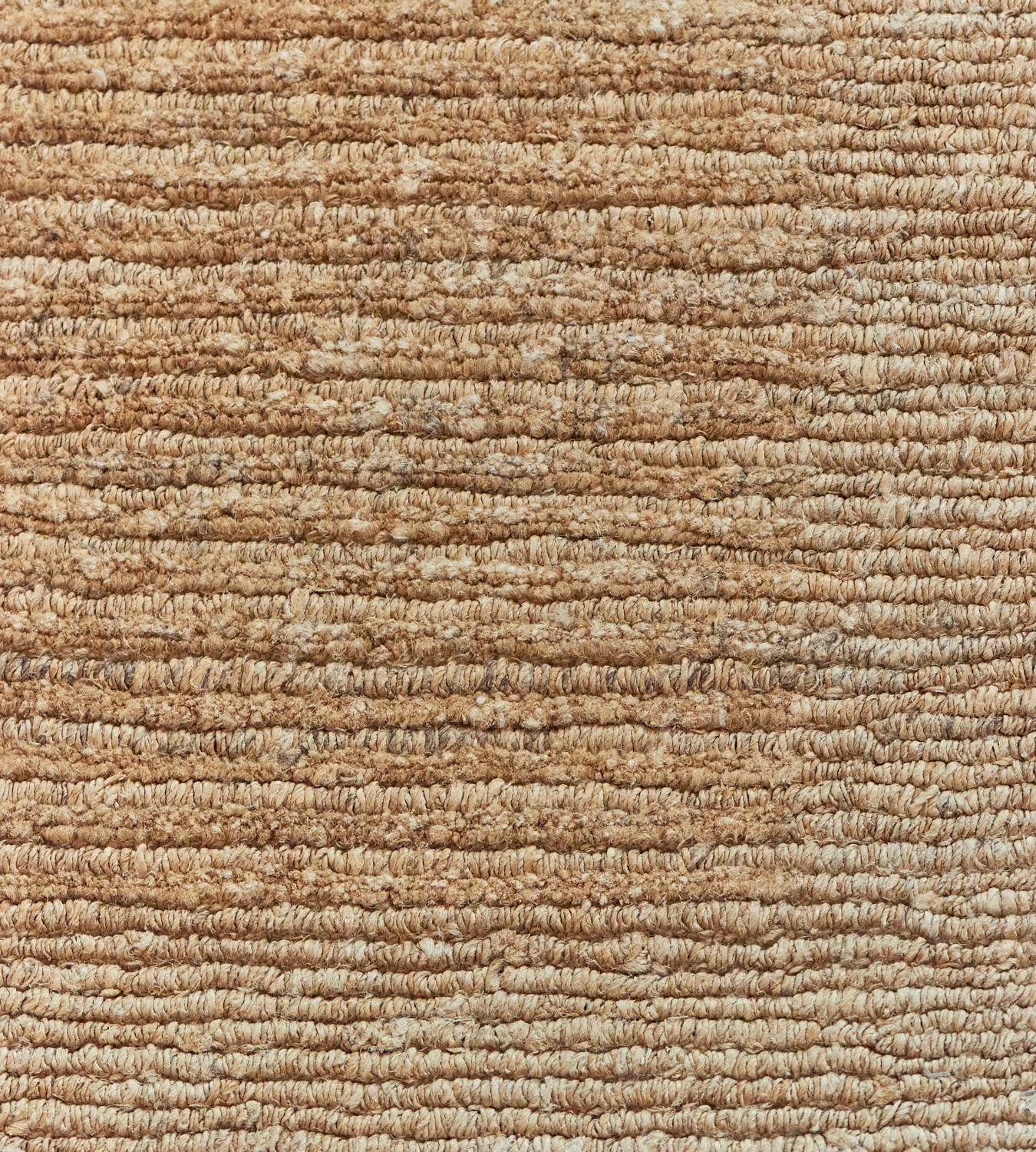 Handwoven Hemp All-Natural Rug For Sale 2
