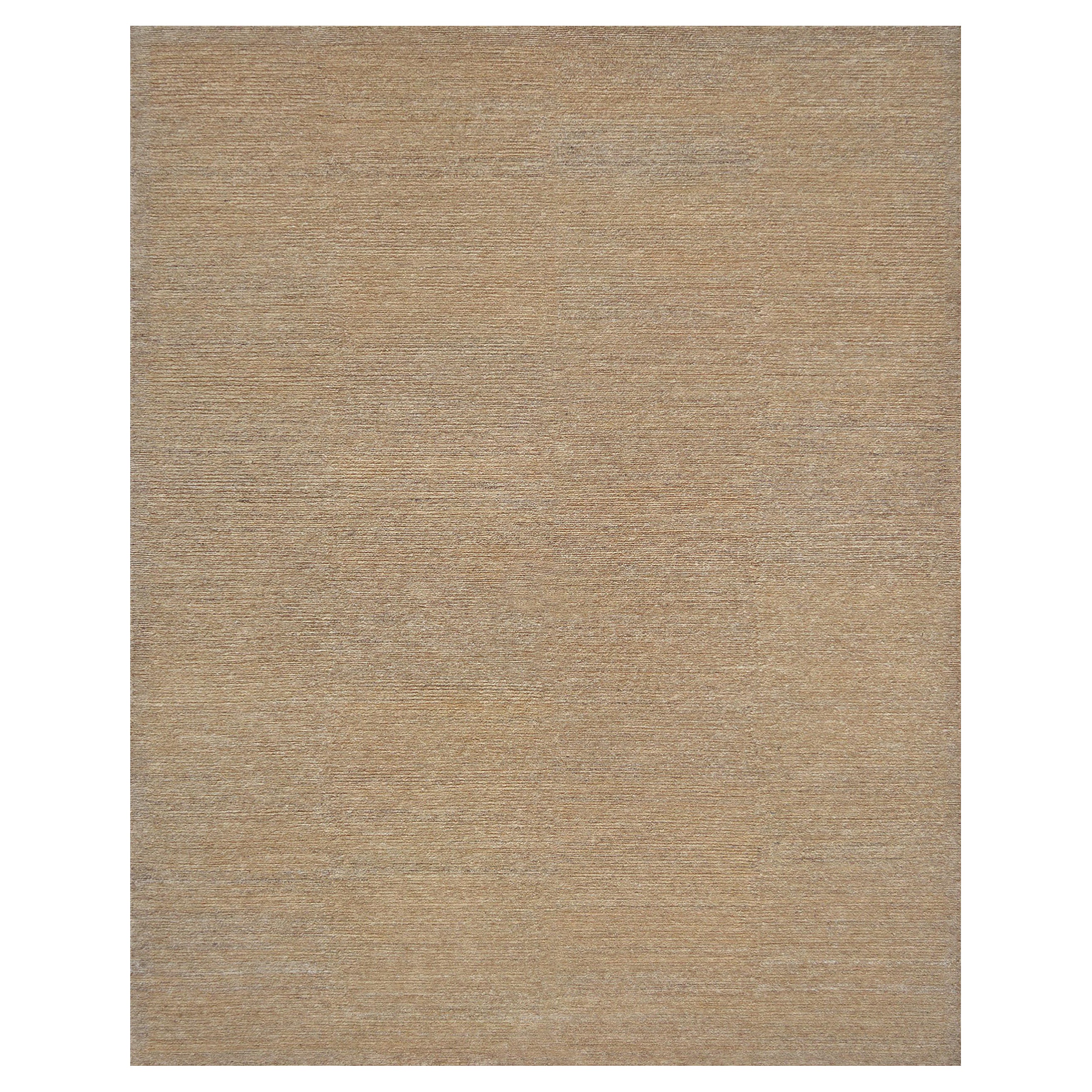 Tapis tissé à la main à ourlet entièrement naturel