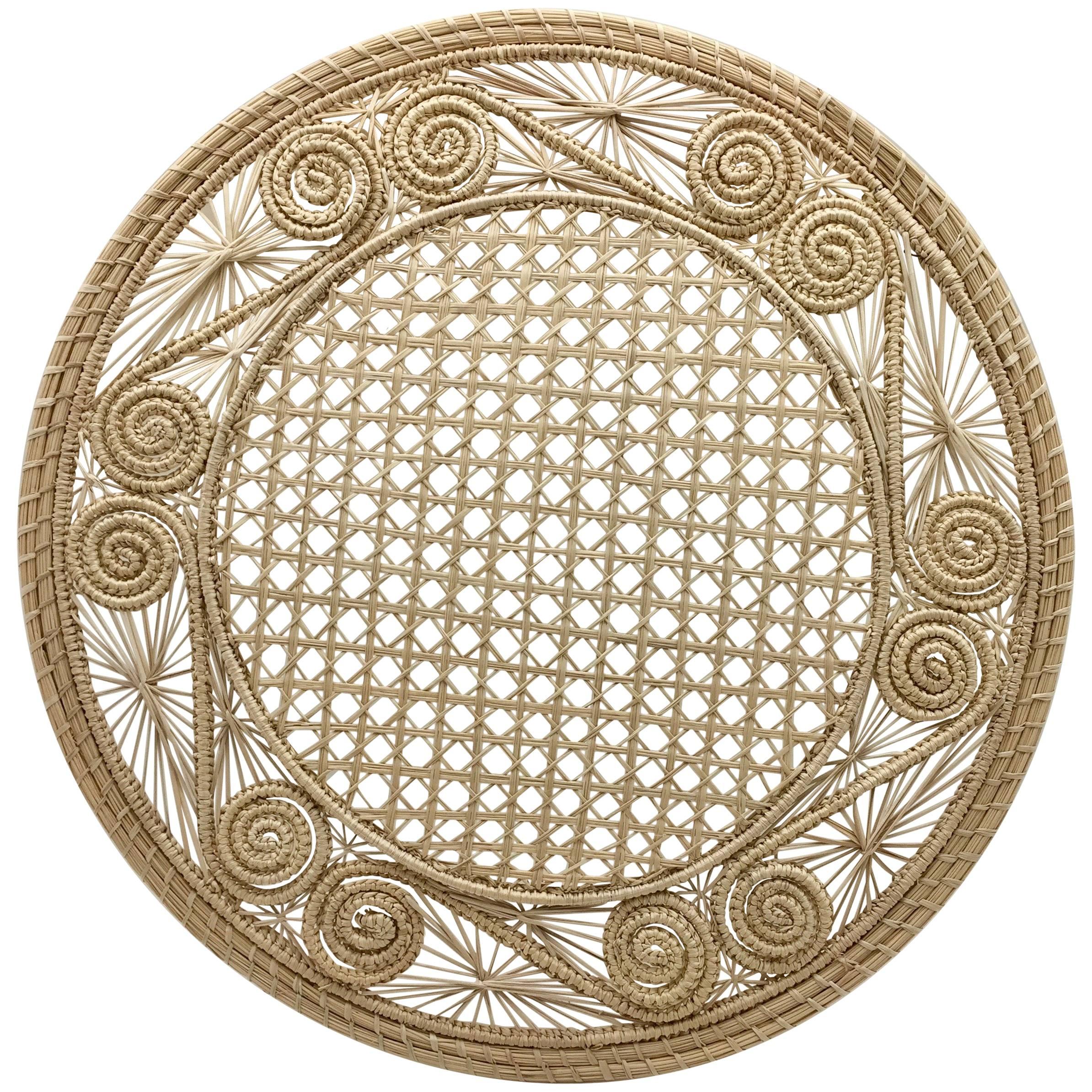 Handwoven Iraca Fibre Placemat(s) made in Columbia
