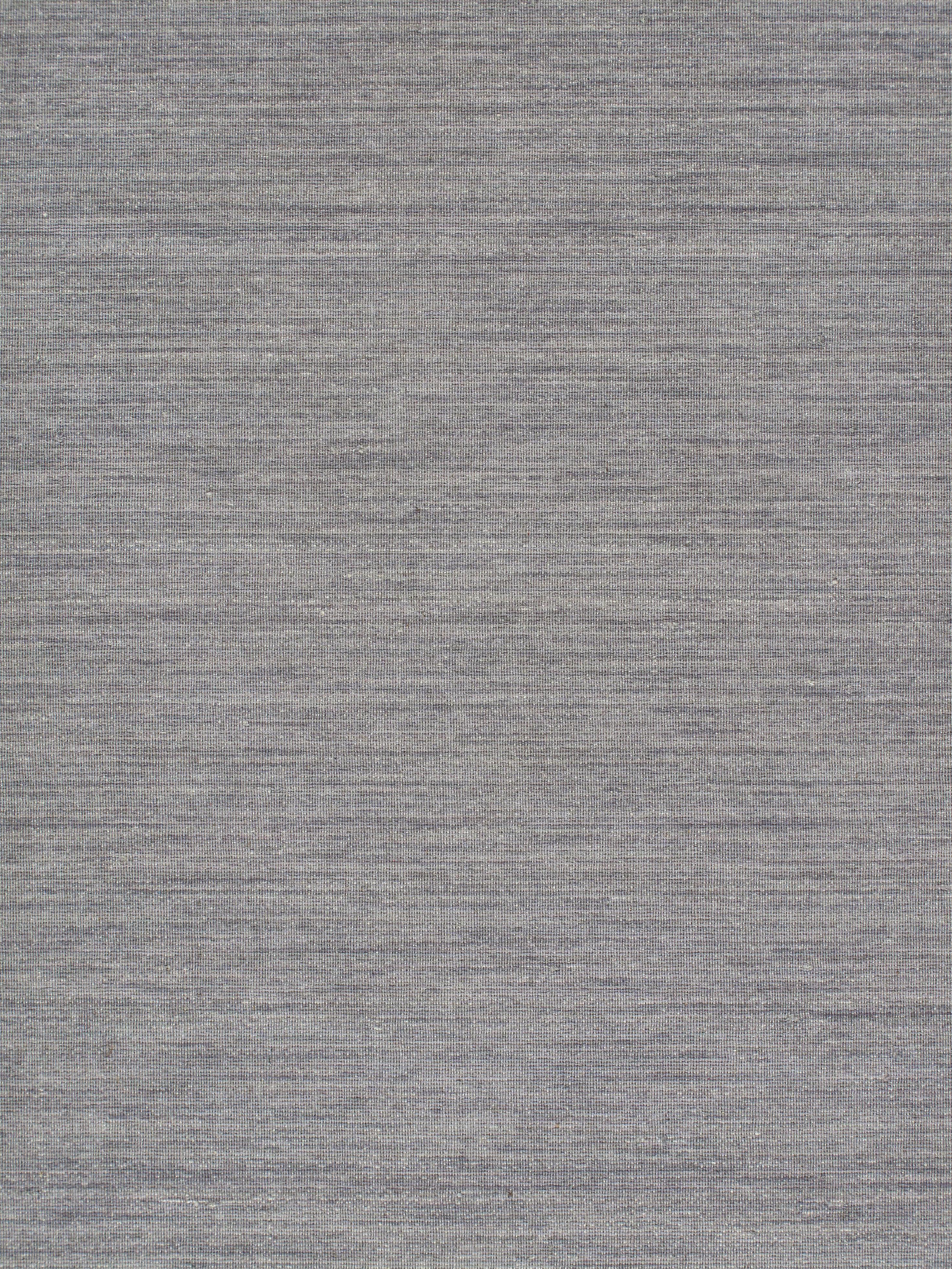 Handgewebter moderner Teppich aus Indien  Merinowolle, Neutrale Töne, Minimalistisches Design im Angebot 1