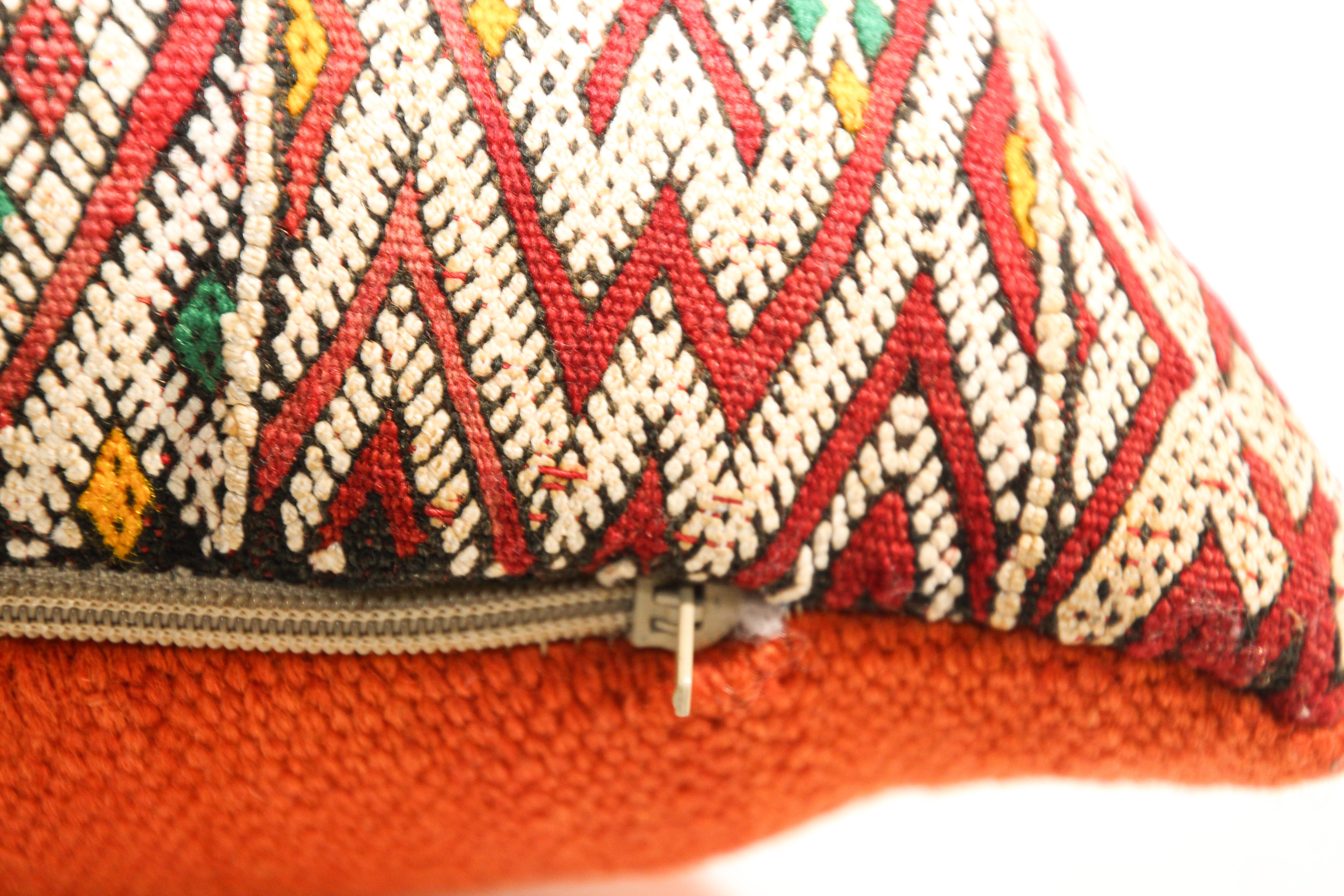 Handwoven Moroccan Berber Pillow For Sale 5