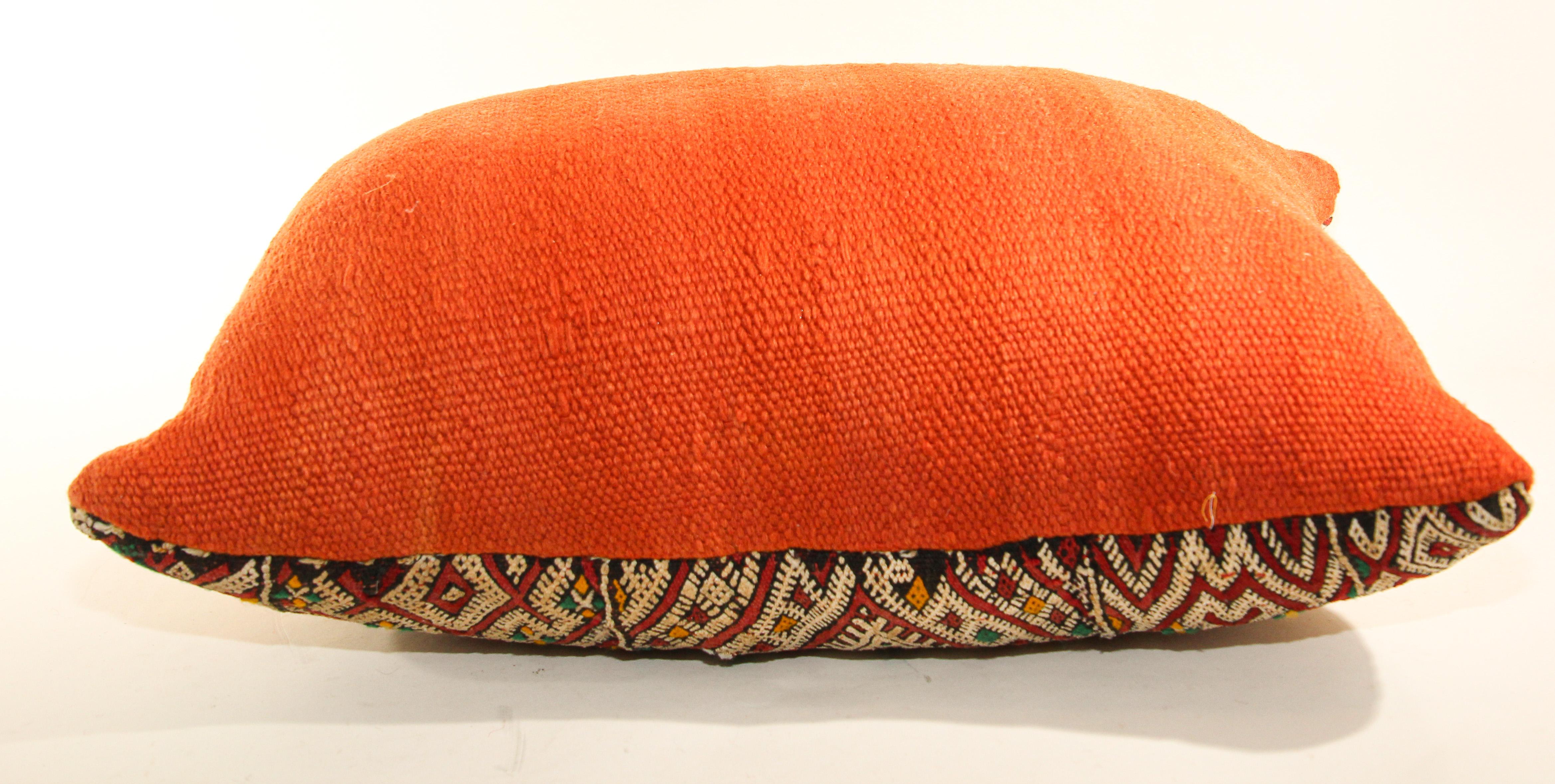 Handwoven Moroccan Berber Pillow For Sale 6