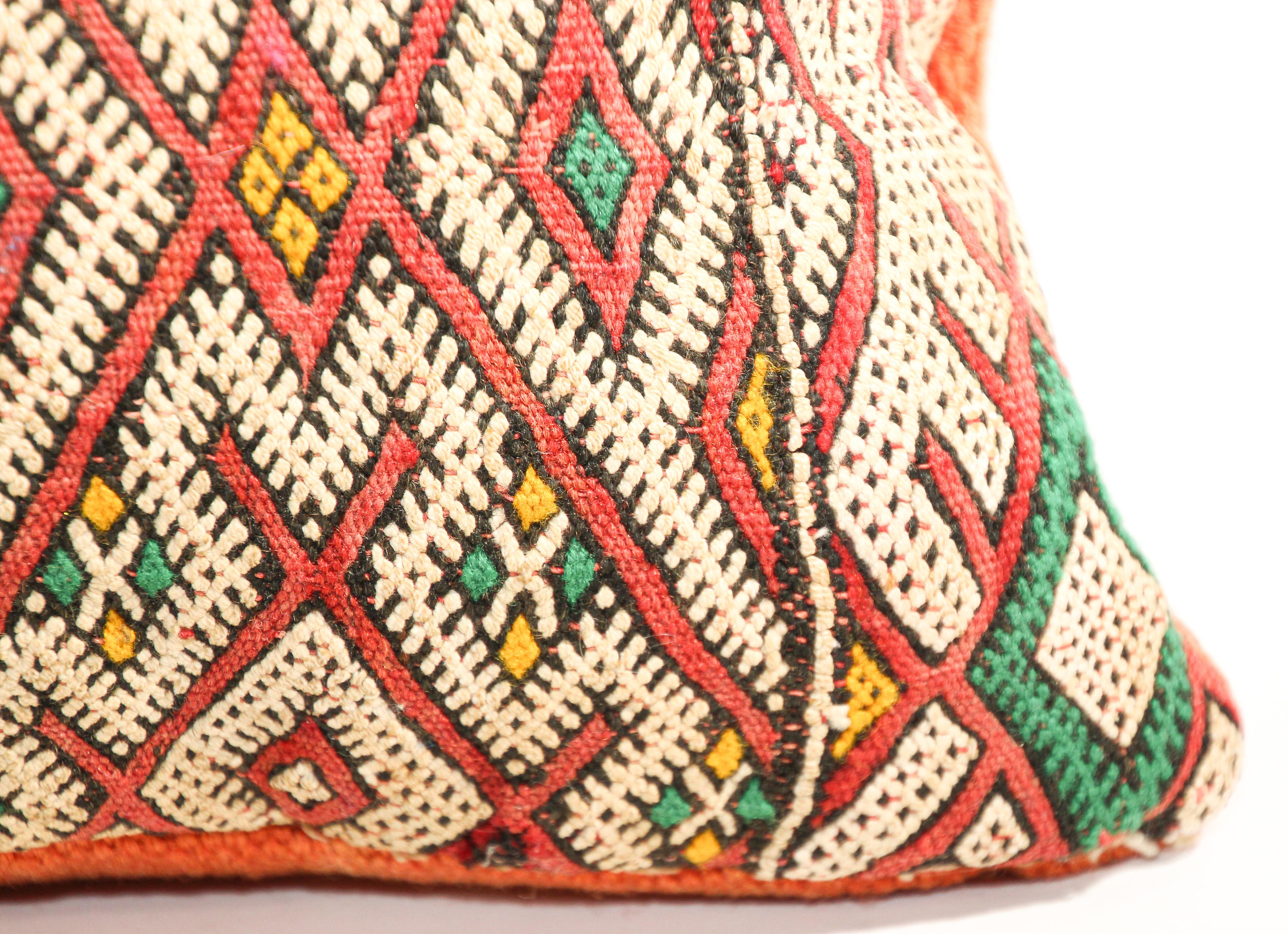 Handwoven Moroccan Berber Pillow For Sale 2