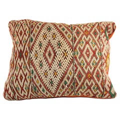 Vintage Handwoven Moroccan Berber Pillow