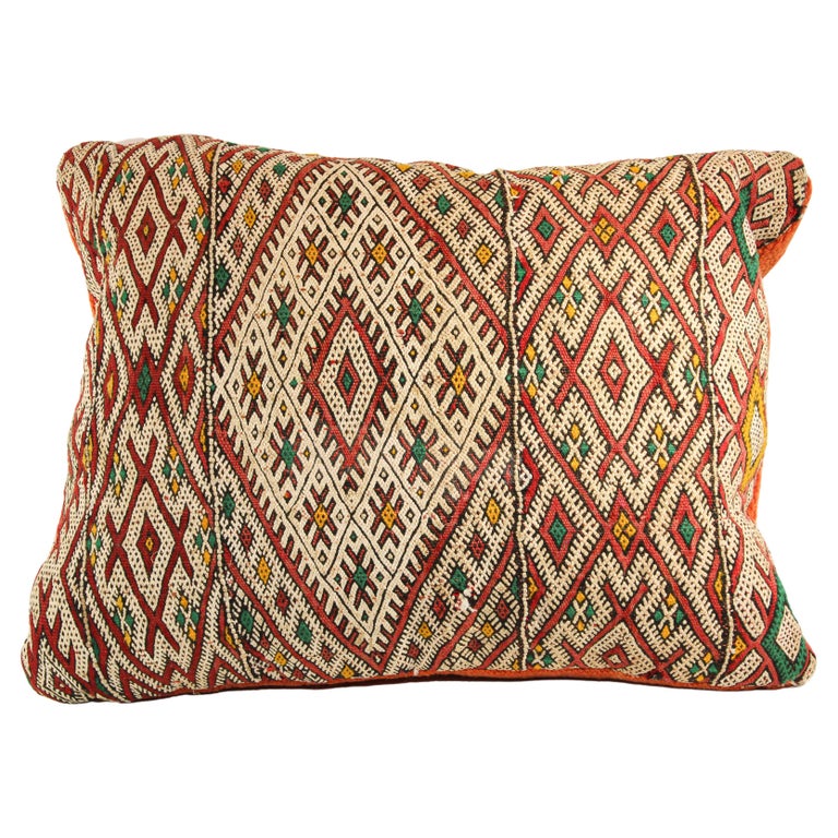 Handwoven Moroccan Berber Pillow For Sale at 1stDibs