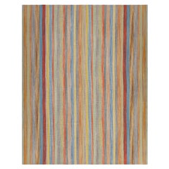 Alfombra Pelas Tejida a Mano Multicolor