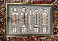 Handwoven Native American Navajo Yei Pictorial Wool Rug Blanket Custom Display