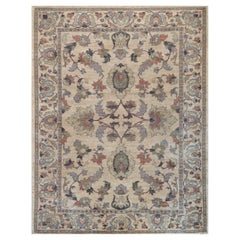 Tappeto New Agra-Inspired 100% lana tessuto a mano