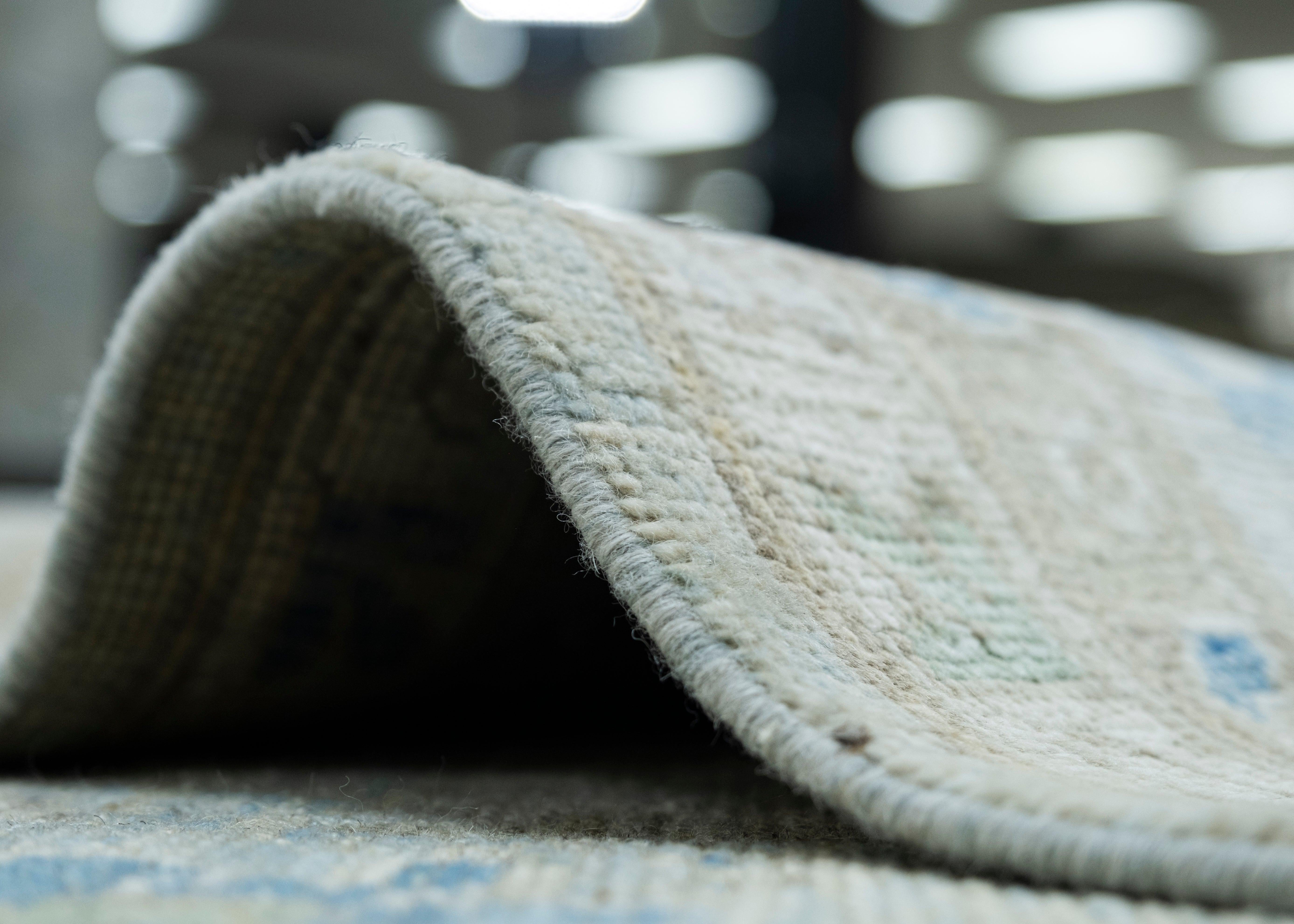 Wool Handwoven Oushak Rug 10' x 13'11
