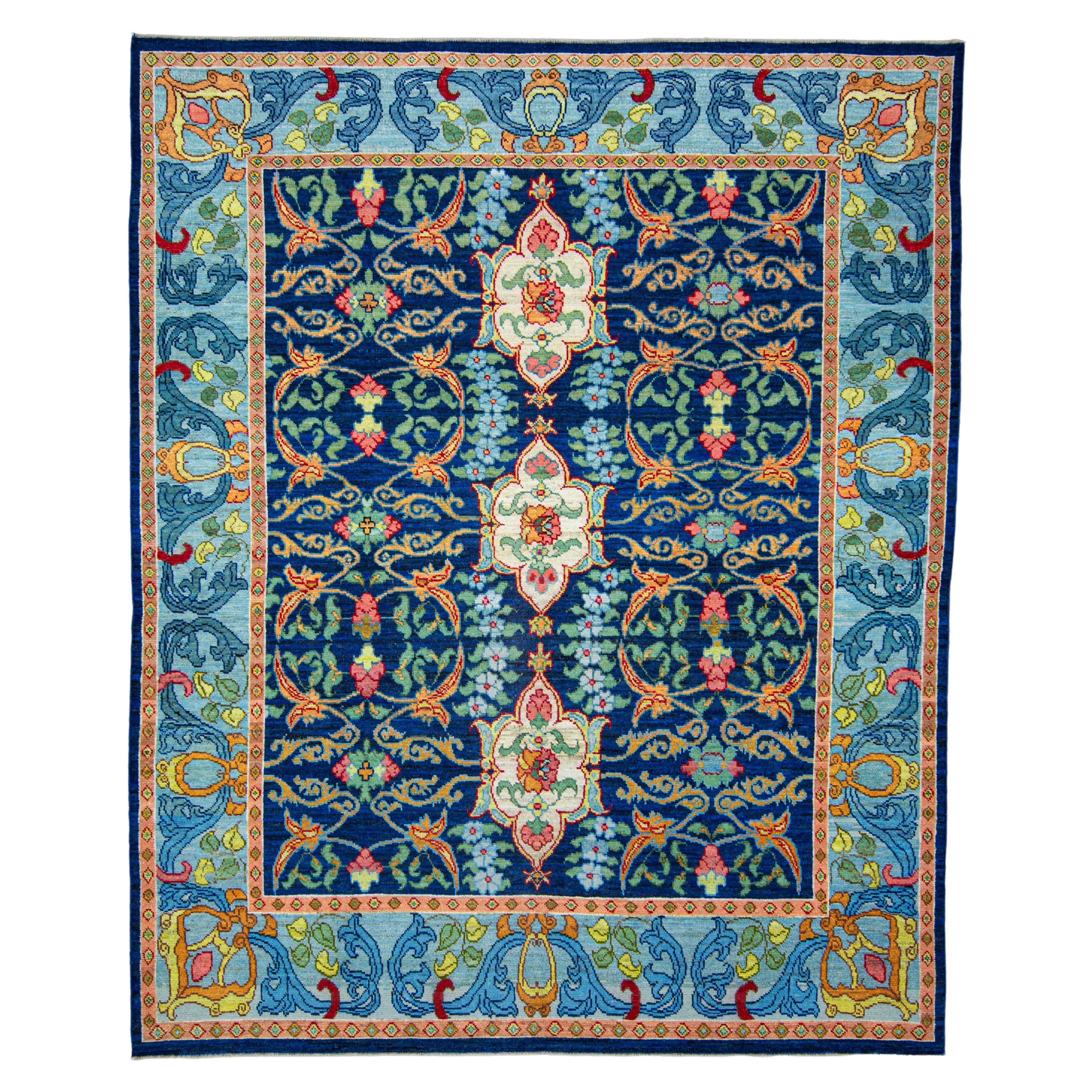 Handwoven Oushak Rug 10'5" x 12'9" #17851