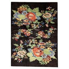 Handwoven Oushak Rug 5'8" x 7'11" #17906