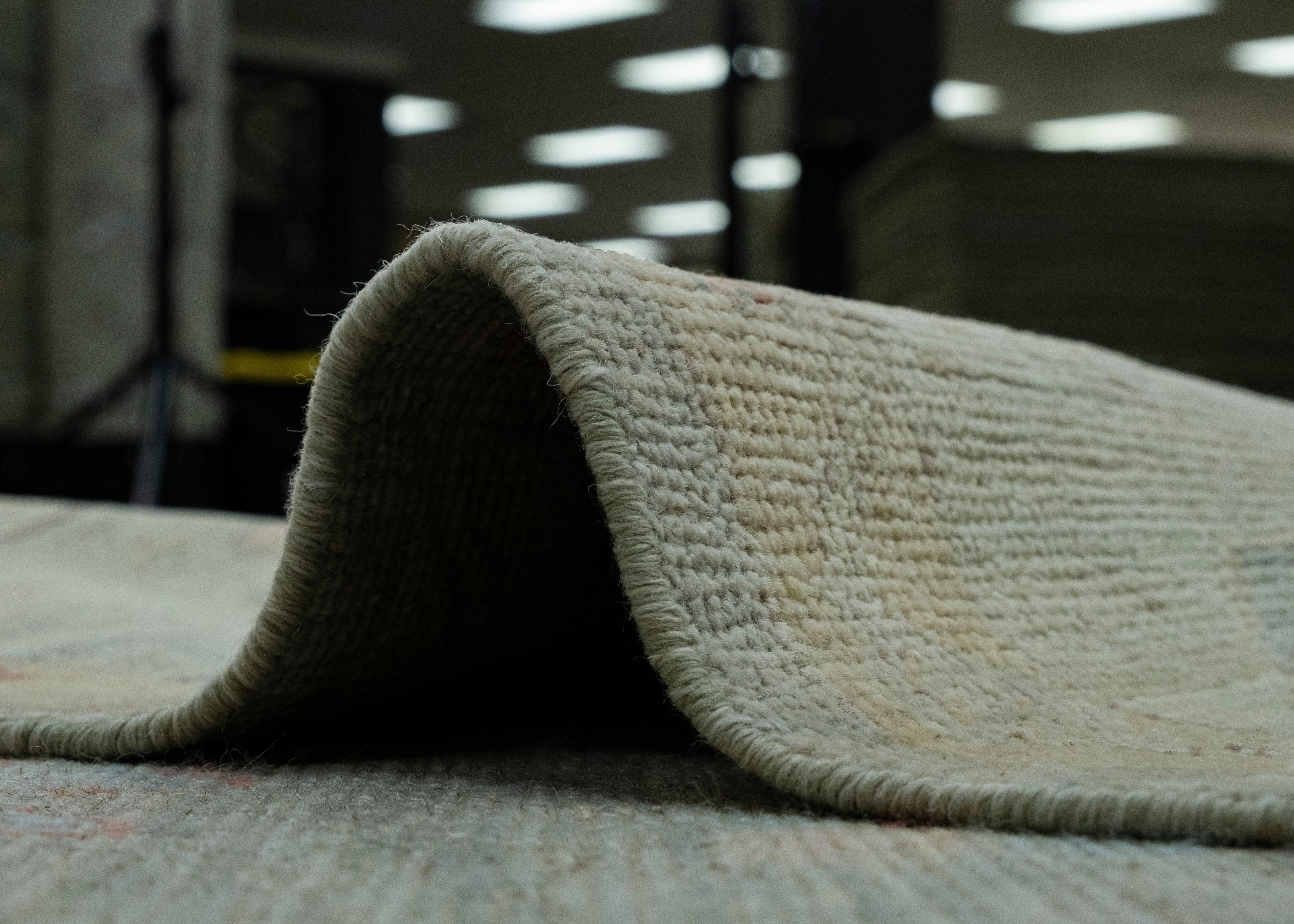 Handwoven Oushak Rug 8'10