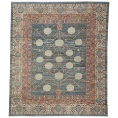 Tappeto Oushak tessuto a mano 8'3" x 9'8" #17504