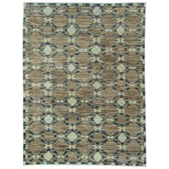 Handgewebter Oushak-Teppich 9' x 11'10" #17909