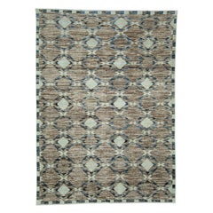 Handgewebter Oushak-Teppich 9'10" x 14' #17913
