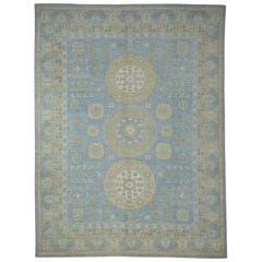 Handwoven Oushak Rug 9'2" x 12'2" #17430