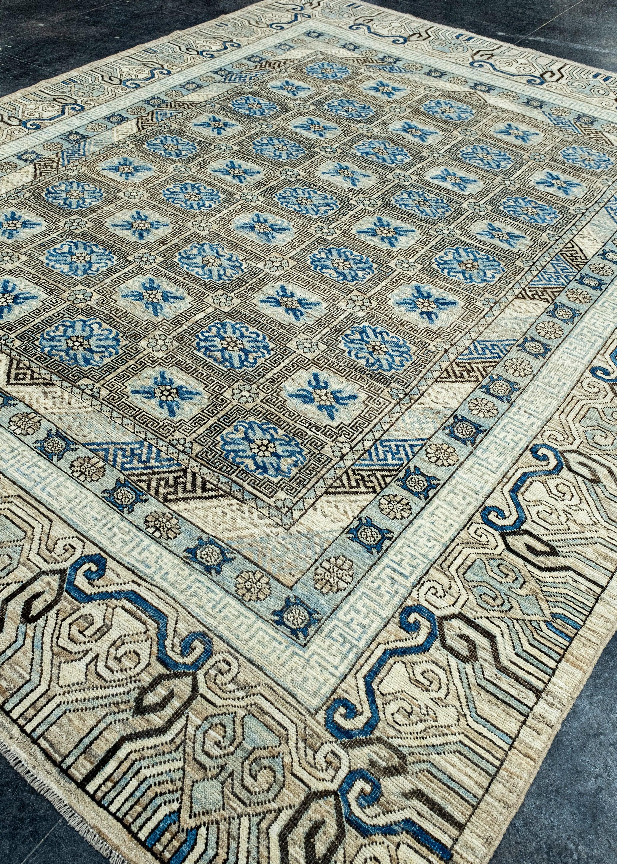 Turco Handwoven Oushak Rug 9'4