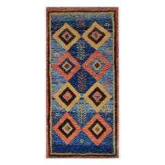 Handwoven Persian Carpet with Vibrant Colors