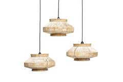 Handwoven Rattan Baby George Light Screen, Mexico City, León León Design