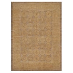 Handgewebter Revive Teppich aus Wolle im Khotan-Stil