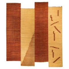 Handwoven Rug in Naturel Fiber for Contemporary and Sophisticated Home Decor