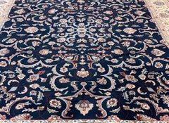 Handwoven Rug in the Style of Persian Kashan, circa 2000