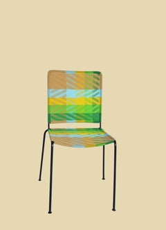 Handwoven set of 6 stackable chairs at Studio ALM