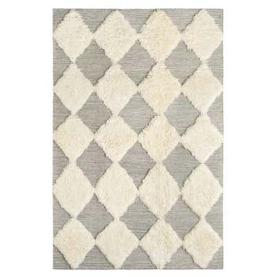 Lama Small Wool Rug in Grey by GAN For Sale at 1stDibs
