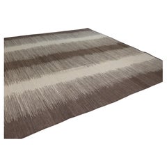 Handwoven Shahsavan Style Modernist Kilim
