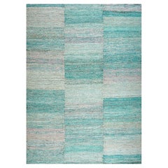Handwoven Shaker Flat Weave Carpet 8
 10" X 12
 0"