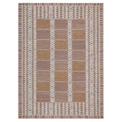 Handwoven Swedish Inspired Flatweave Rug