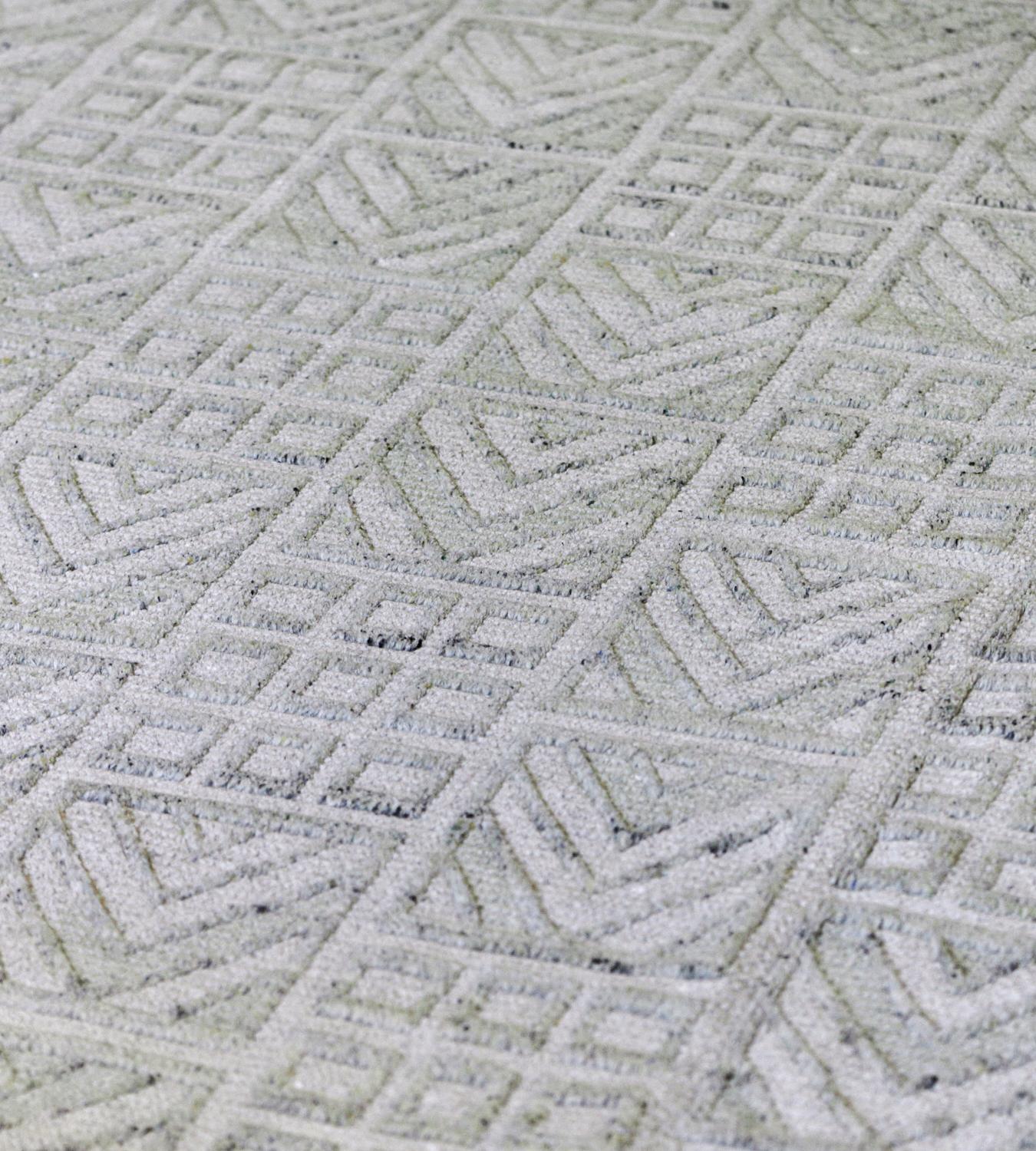 Handwoven Swedish Inspired Wool Rug 3