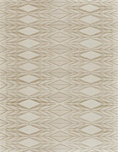 Handwoven Swedish Kilim Inspired Wool Rug
