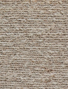 Handwoven Textured Area Rug, Wool, Hand-Knotted, Mansour Modern, India