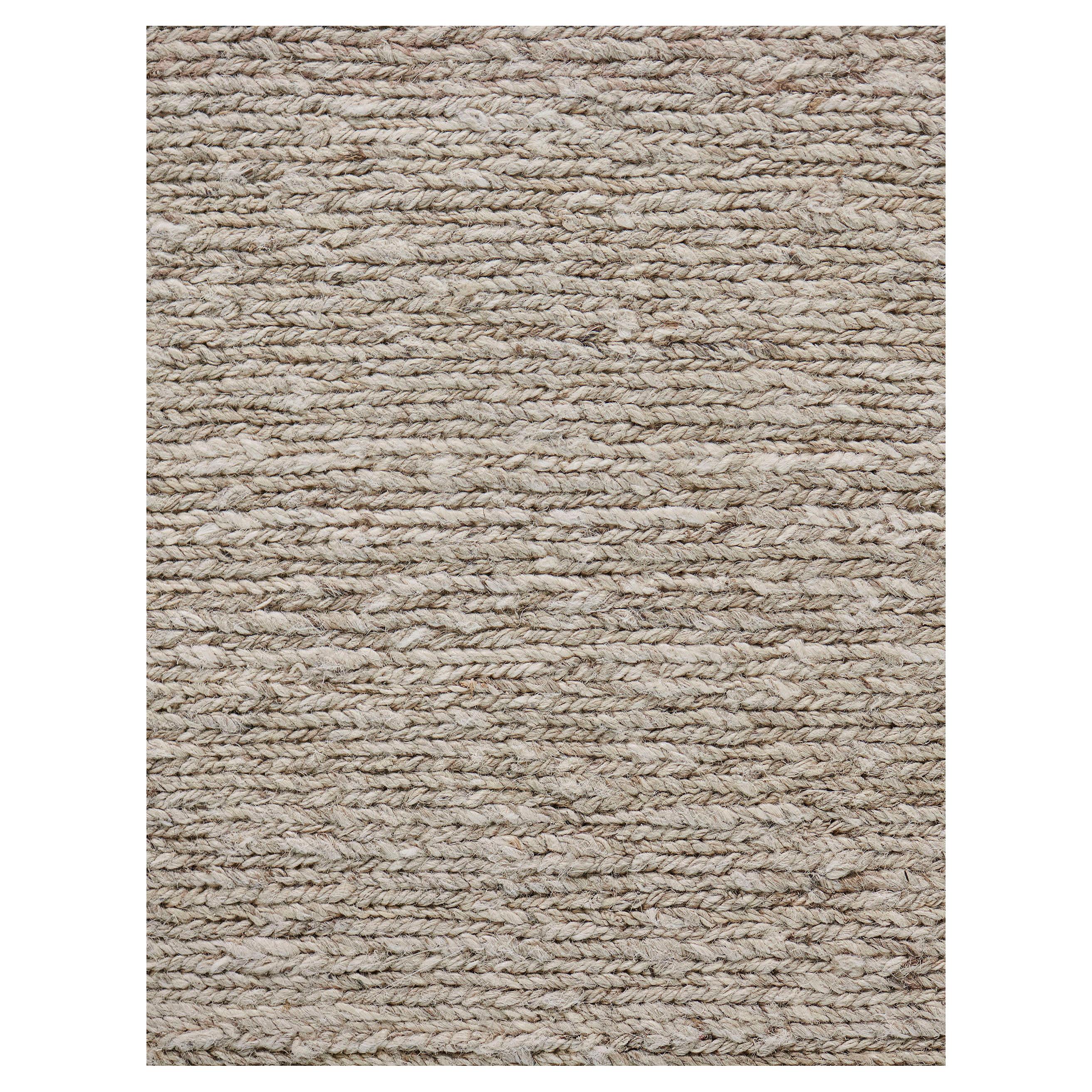 Handwoven Textured Area Rug For Sale